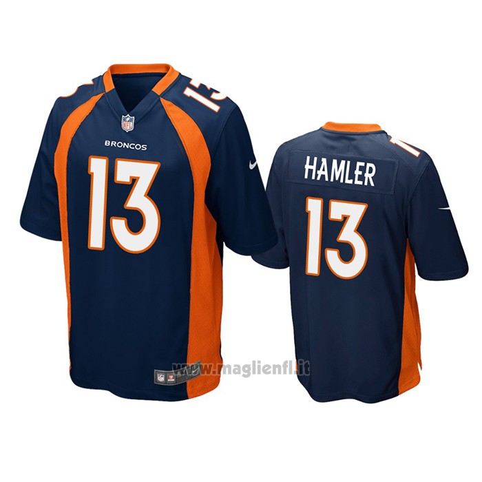 Maglia NFL Game Denver Broncos K.j. Hamler Blu